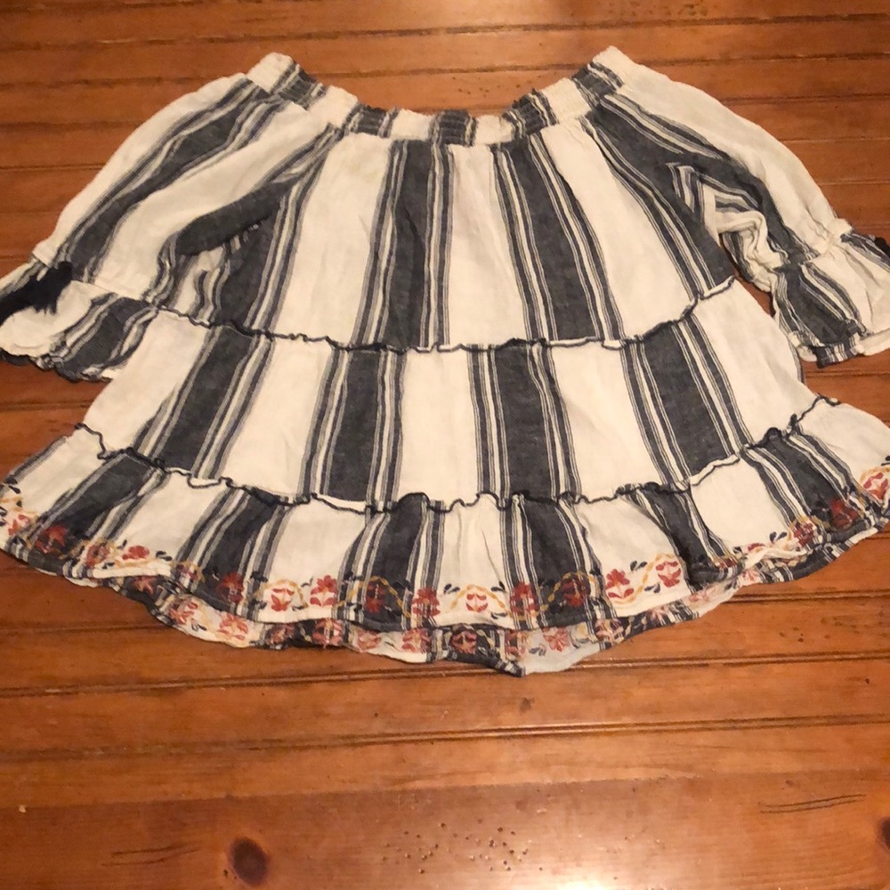Off shoulder Boho blouse